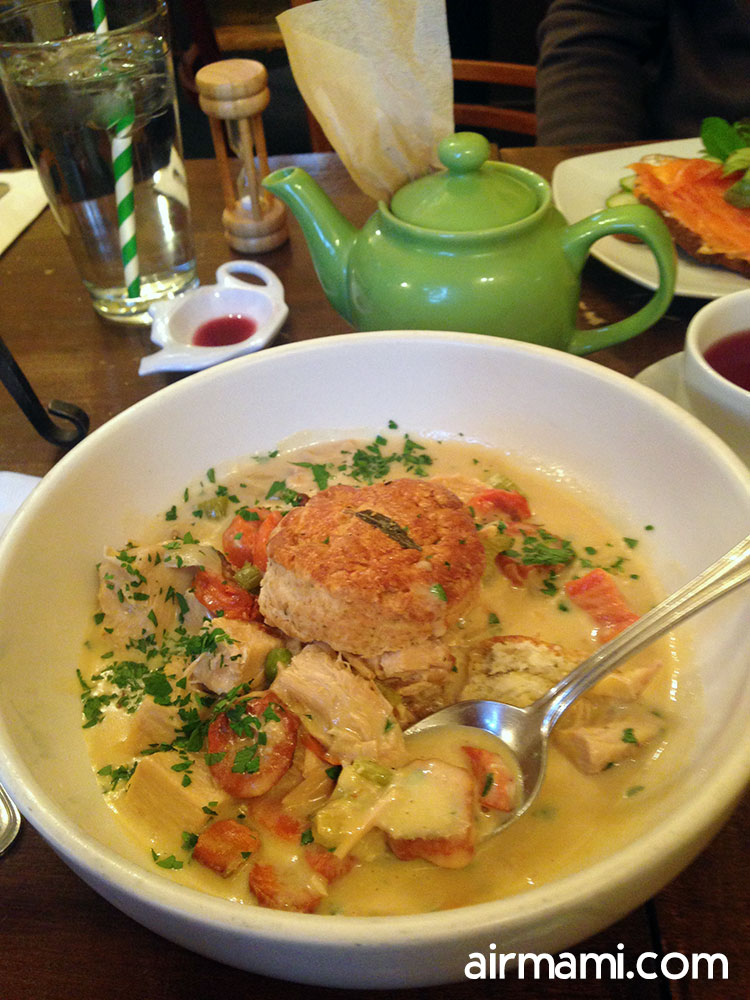 Interior of The Village Tearoom